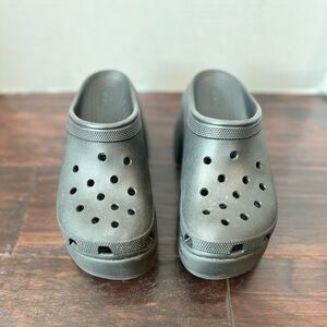 Black CROCS Clogs Shoes